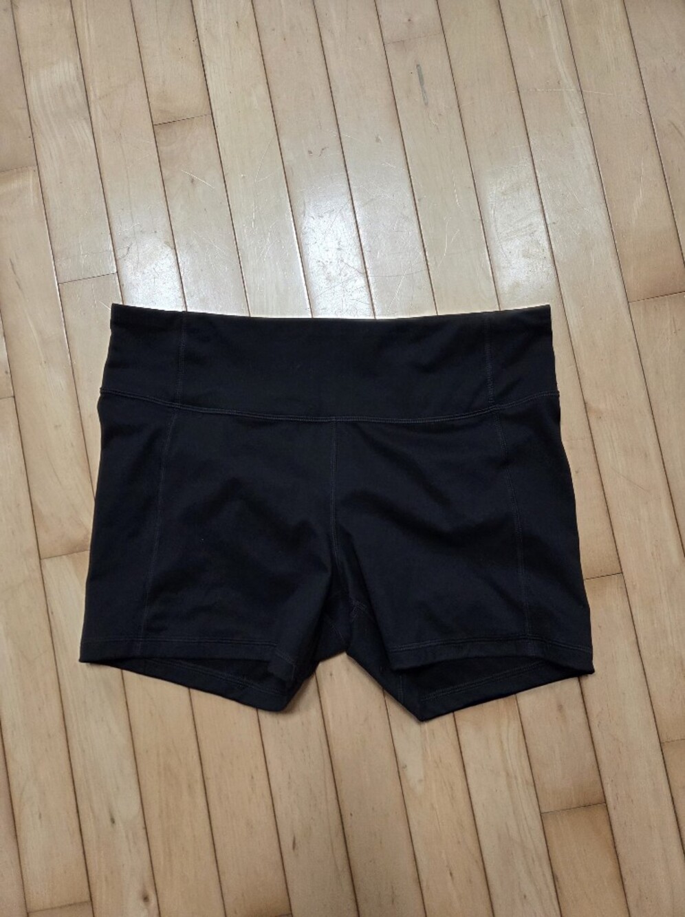 all in motion Black High-Rise Bike Shorts